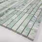 Green Celeste Kit Kat (Finger) Honed Marble Mosaic Tiles 98x15