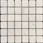 Carrara Tumbled Marble Mosaic Tiles 48x48