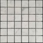 Carrara Square Honed Marble Mosaic Tiles 48x48