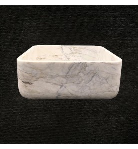 Persian White Honed  Square Basin Marble 3315