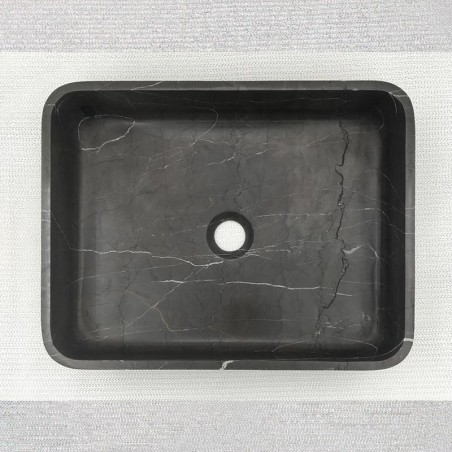 Pietra Grey Honed Rectangle Basin Limestone 3317