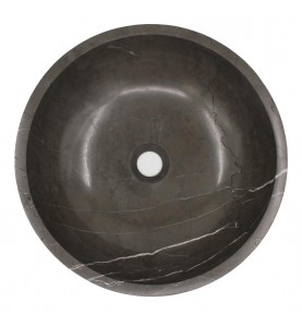 Pietra Grey Honed Round Basin Limestone 967