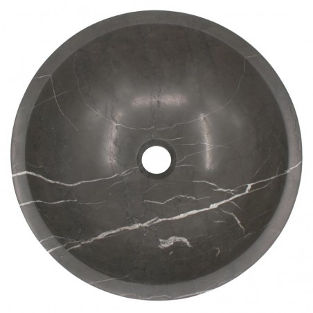 Pietra Grey Honed Round Basin Limestone 547