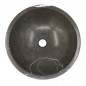 Pietra Grey Honed Round Basin Limestone 535