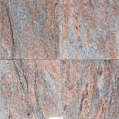 Multicolour Red Polished Granite Tiles