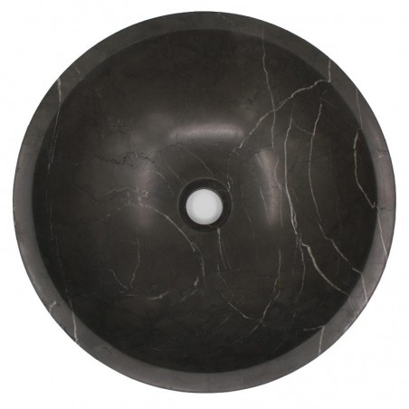 Pietra Grey Honed Round Basin Limestone 538