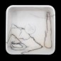 New York Honed Square Marble Basin 3092