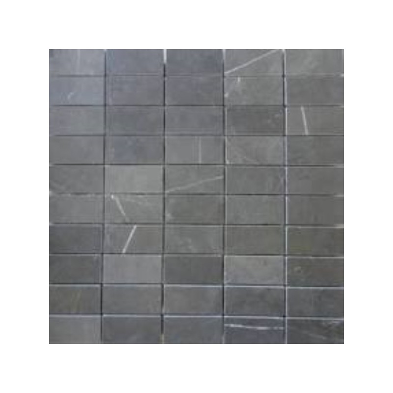 Pietra Grey Honed Limestone Mosaic 60x30