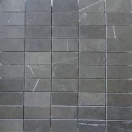 Pietra Grey Honed Limestone Mosaic