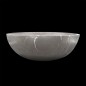 Pietra Grey Honed Round Basin Limestone 1597