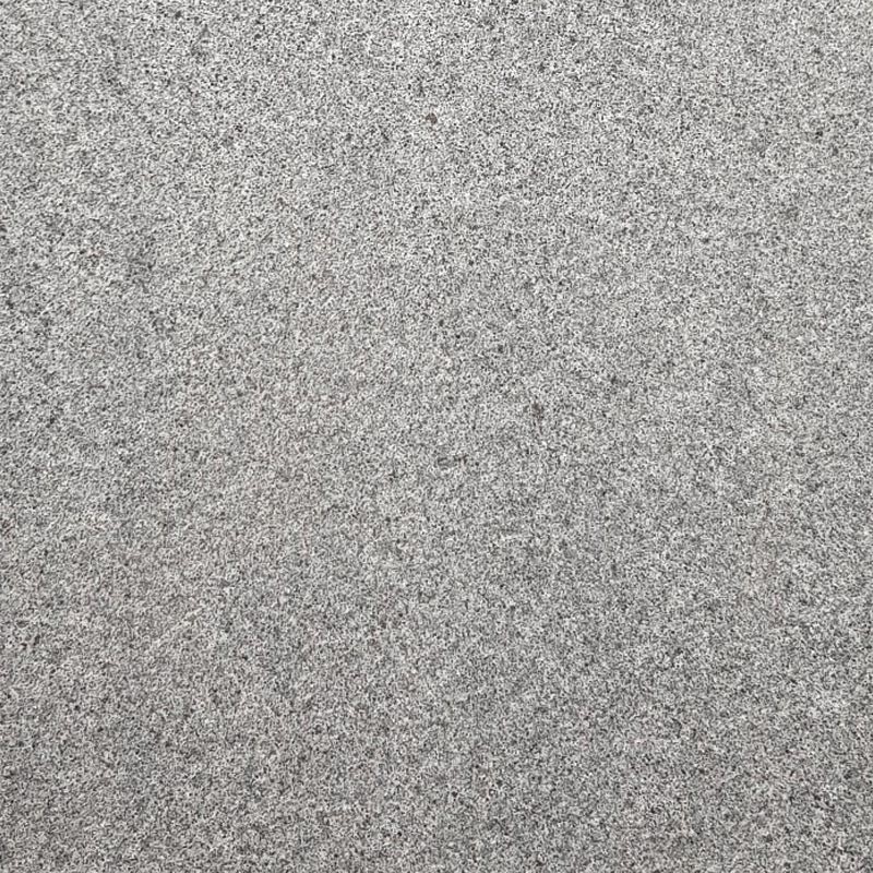 Diamond Grey Flamed Pencil Round Step Tread Granite