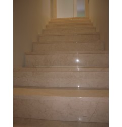 Bianca Perla Light Polished Limestone Tiles