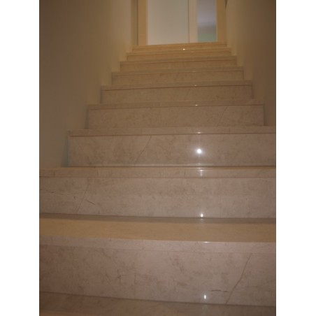 Bianca Perla Light Polished Limestone Tiles