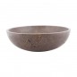 Grey & Gold Honed Round Basin Marble 2061