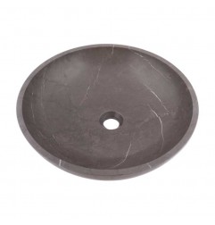 Pietra Grey Honed Round Basin Limestone 2130