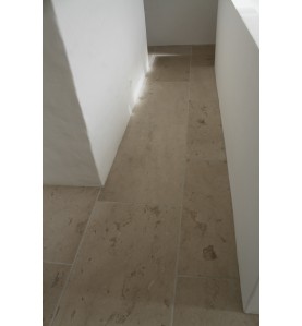 New Botticino Anticato Marble Tile - Tumbled
