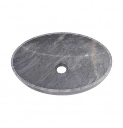 Crystal Grey Honed Oval Basin Marble 2405