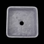 Crystal Grey Honed Square Basin Marble 2355