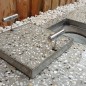 Hide Pool Concrete Skimmer Lid and Access Cover Kit 156mm