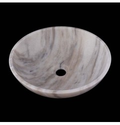 Calacatta Orient Honed Round Basin Marble 2773