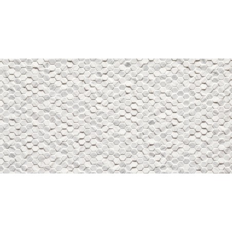Marmi Reali Esagonetta Carrara Mat/Ret Italian Porcelain Tile 300x600