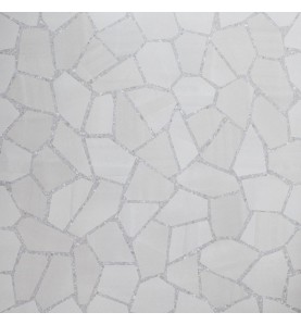 Bits & Pieces Steel Grain Facet Lev/Ret Italian Porcelain Tile 600x600
