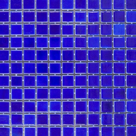 Italian Trend Liquid Royal Blue Glass Mosaic Tiles