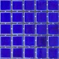 Italian Trend Liquid Royal Blue Glass Mosaic Tiles