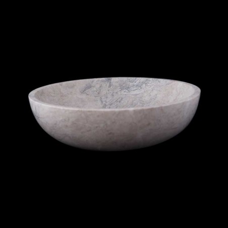 Bianca Perla Honed Round Basin Limestone 2730