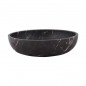 Black & Gold Honed Oval Basin Marble 2896