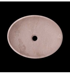 New Botticino Honed Oval Basin Marble 2578