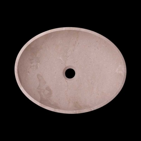 New Botticino Honed Oval Basin Marble 2578