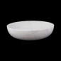 Persian White Honed Oval Basin Marble 2716