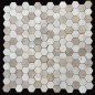 Mega Mix Hexagonal Tumbled Marble