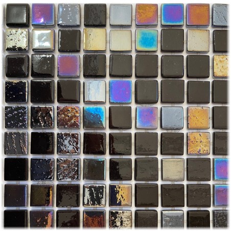 Leyla Manhattan Glass Mosaic Tiles