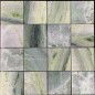 Imperial Green Honed Square Sheeted Marble 75