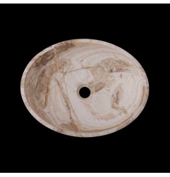 White Tiger Onyx Honed Oval Basin 3214