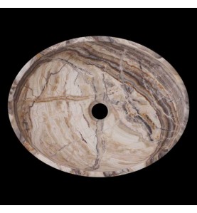 White Tiger Onyx Honed Oval Basin 3220