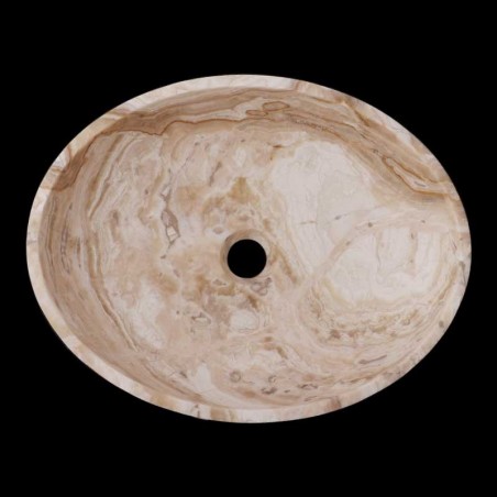 White Tiger Onyx Honed Oval Basin 3224