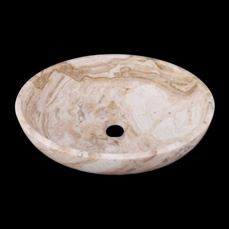 White Tiger Onyx Honed Oval Basin 3224