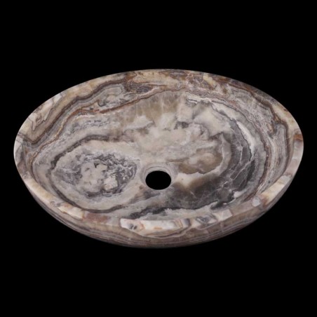White Tiger Onyx Honed Oval Basin 3230
