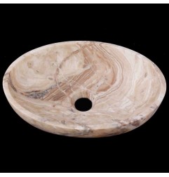 White Tiger Onyx Honed Oval Basin 3292