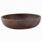 Grey & Gold Honed Oval Basin Marble 2987