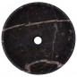Black & Gold Honed Round Basin Marble 3017