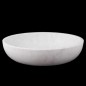 Persian White Honed Oval Basin Marble 3113