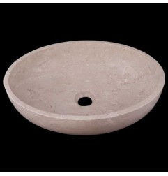 New Botticino Honed Oval Basin Marble 3247