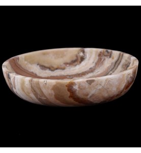 White Tiger Onyx Honed Oval Basin 3294