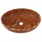 Red Onyx Honed Oval Basin 3376