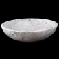 Persian White Honed Round Basin Marble 3191