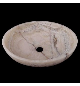 White Tiger Onyx Honed Oval Basin 3402